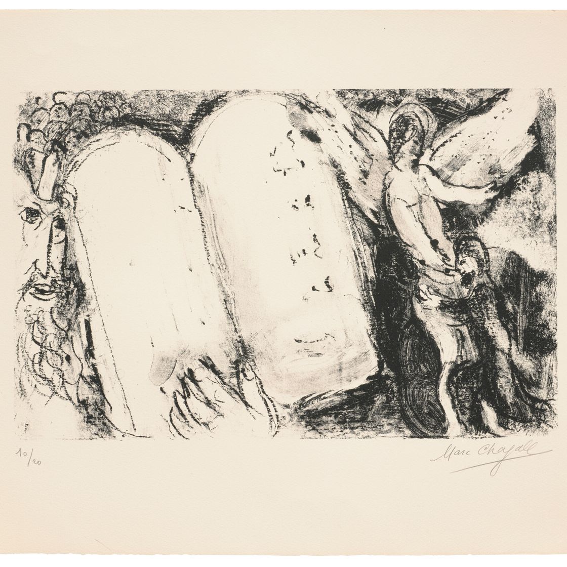 Marc Chagall — Видение Моисея