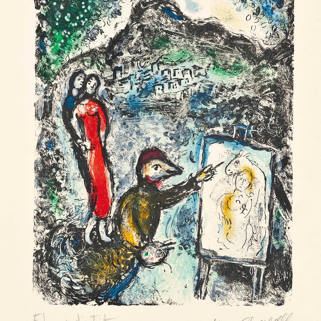 Marc Chagall — Деван Сен-Жаннет