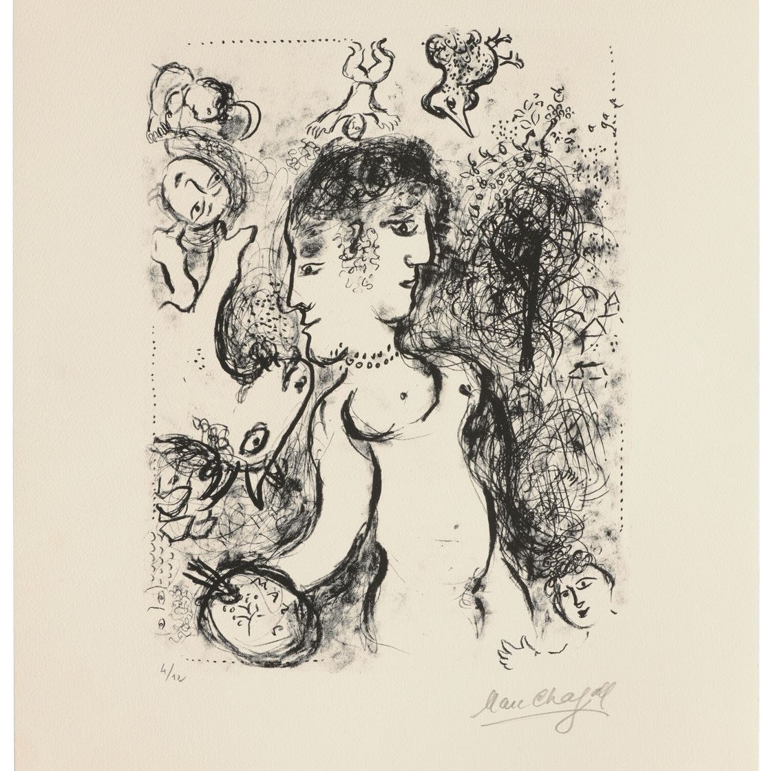Marc Chagall — Ну, а лицо двойное