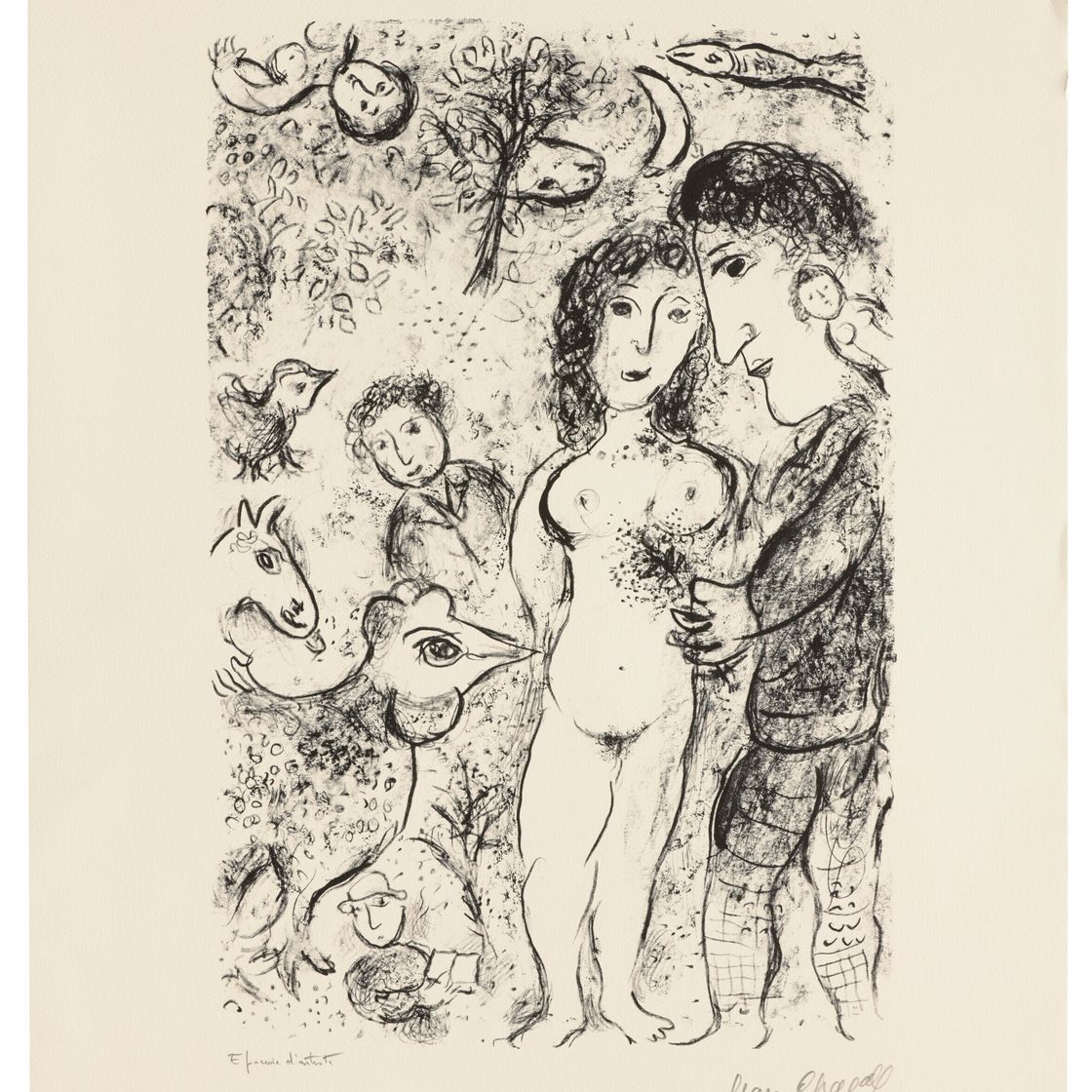 Marc Chagall — Сувенир для печати