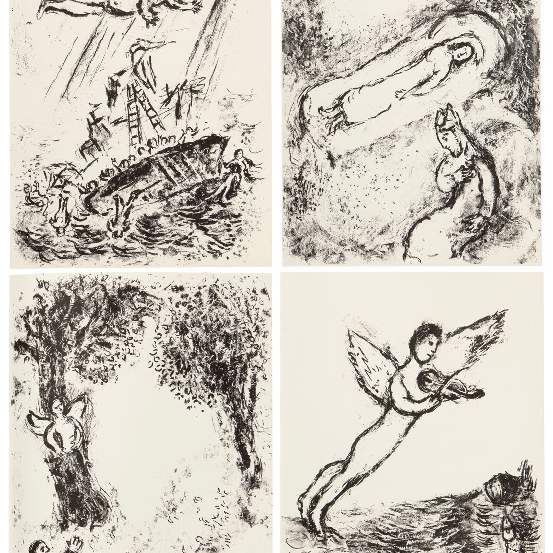 Marc Chagall — Уильям Шекспир: "Буря"