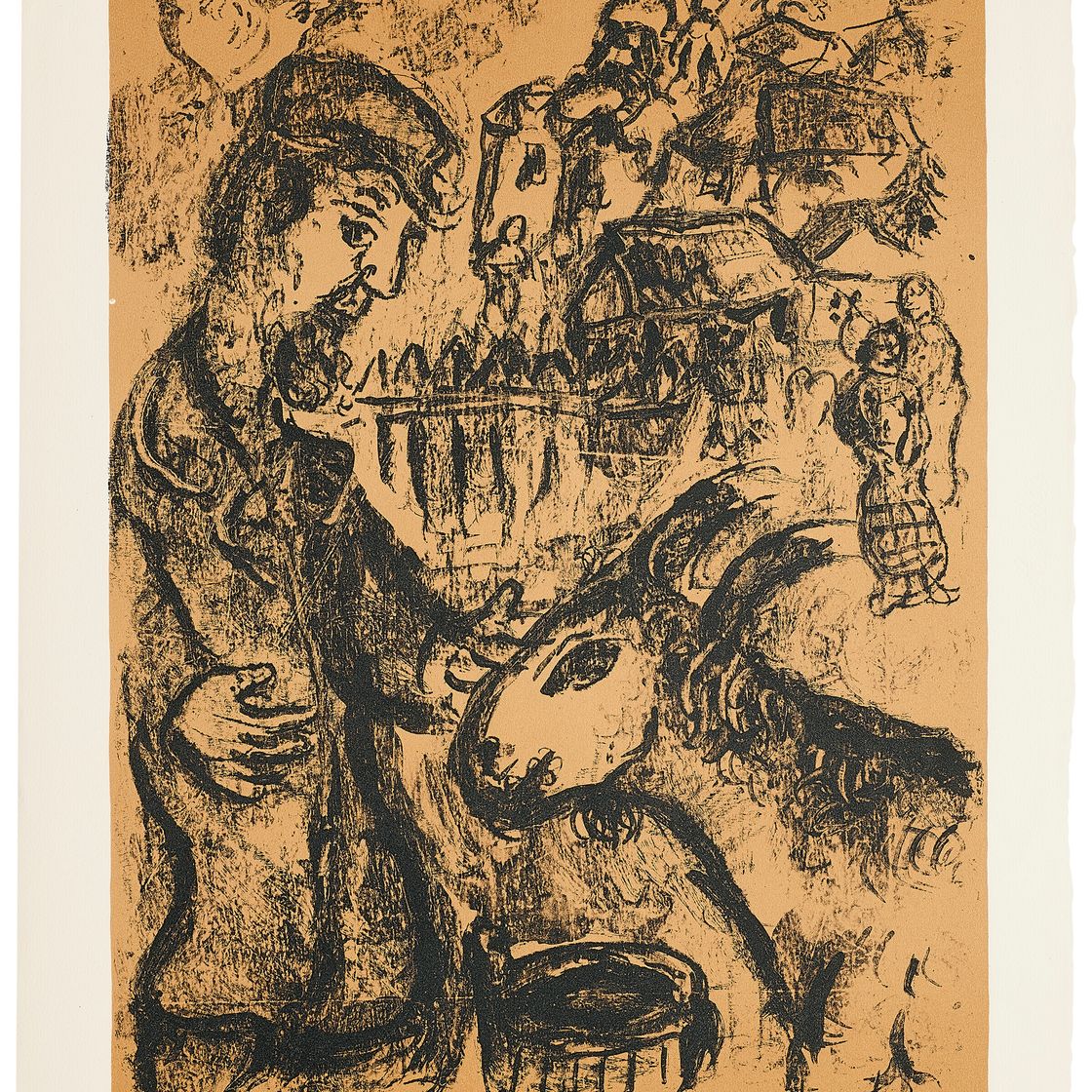Marc Chagall — Пейсан а-ля Шевр
