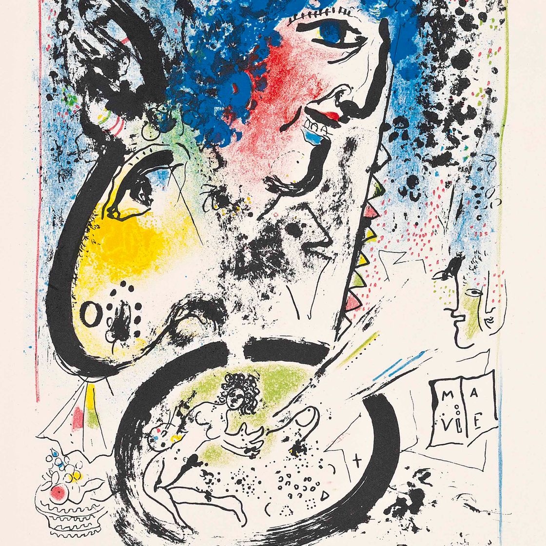 Marc Chagall — Автопортрет