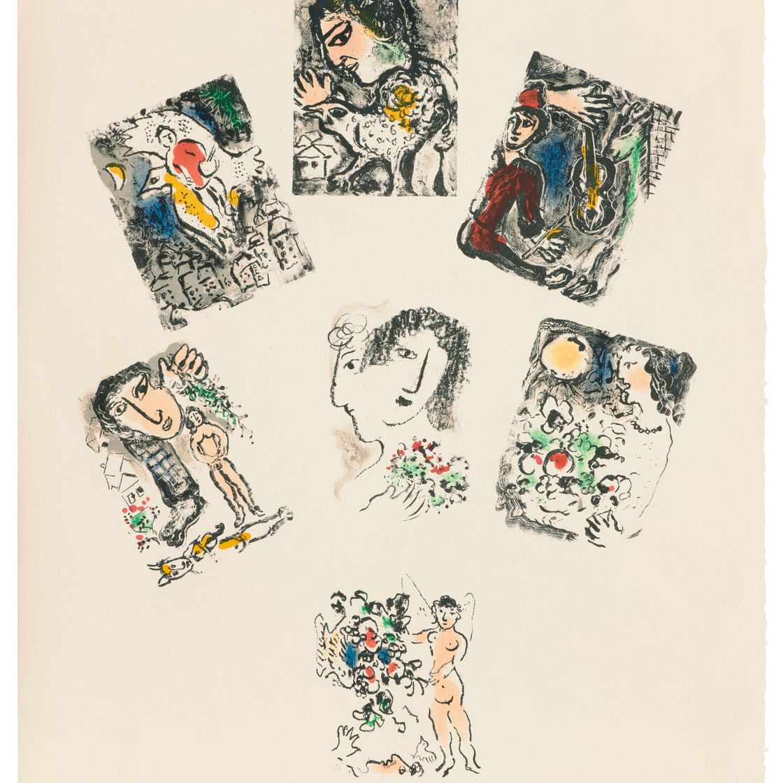 Marc Chagall — Милая Анни