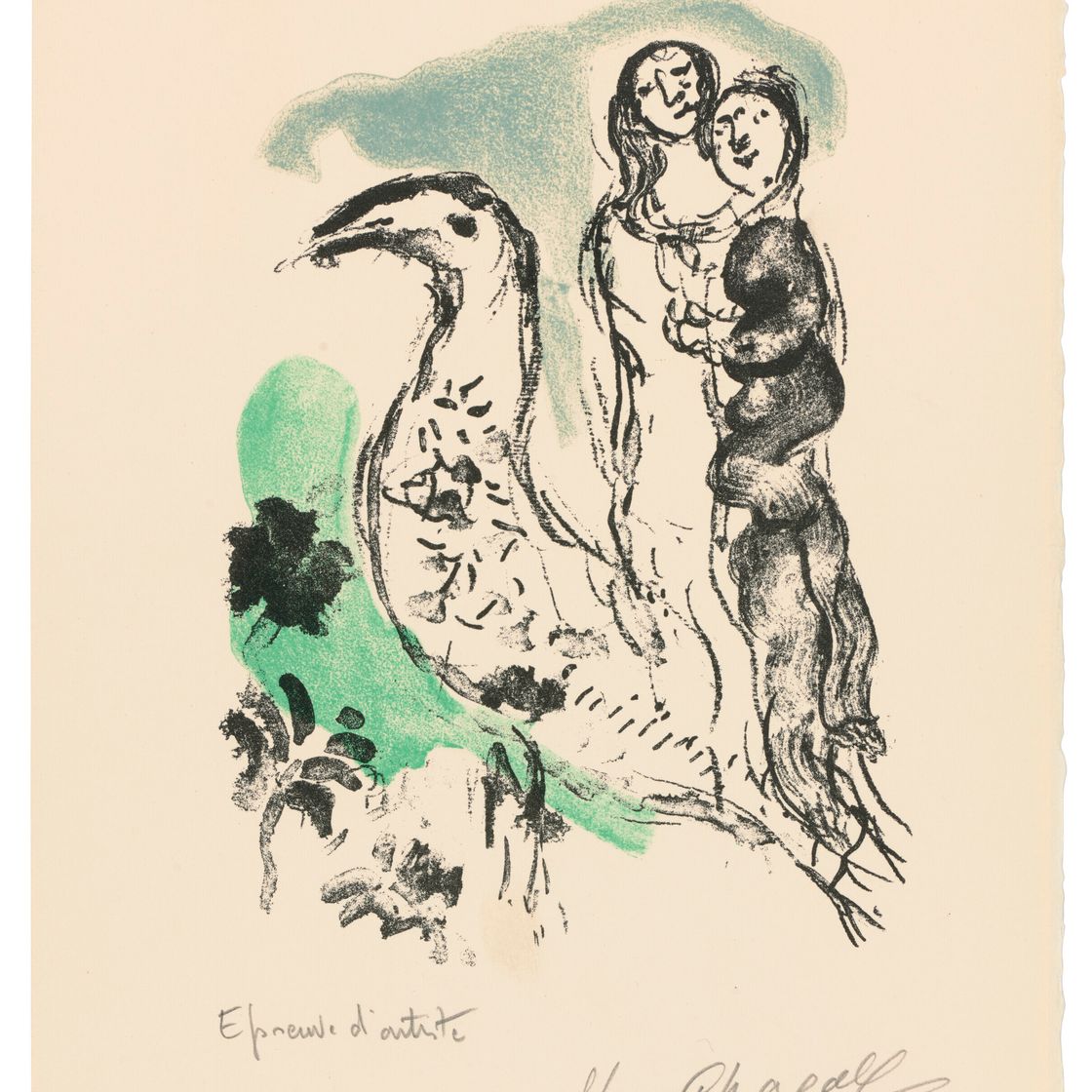 Marc Chagall — Фронтиспис, автор: L'Elégie des Alizés