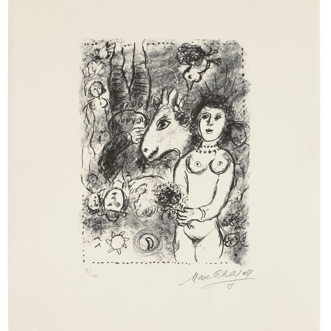 Marc Chagall — Ну и маленький букет