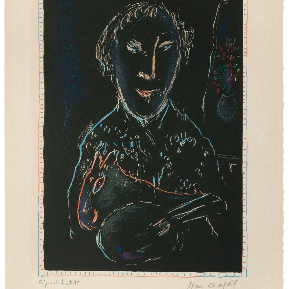 Marc Chagall — Автопортрет