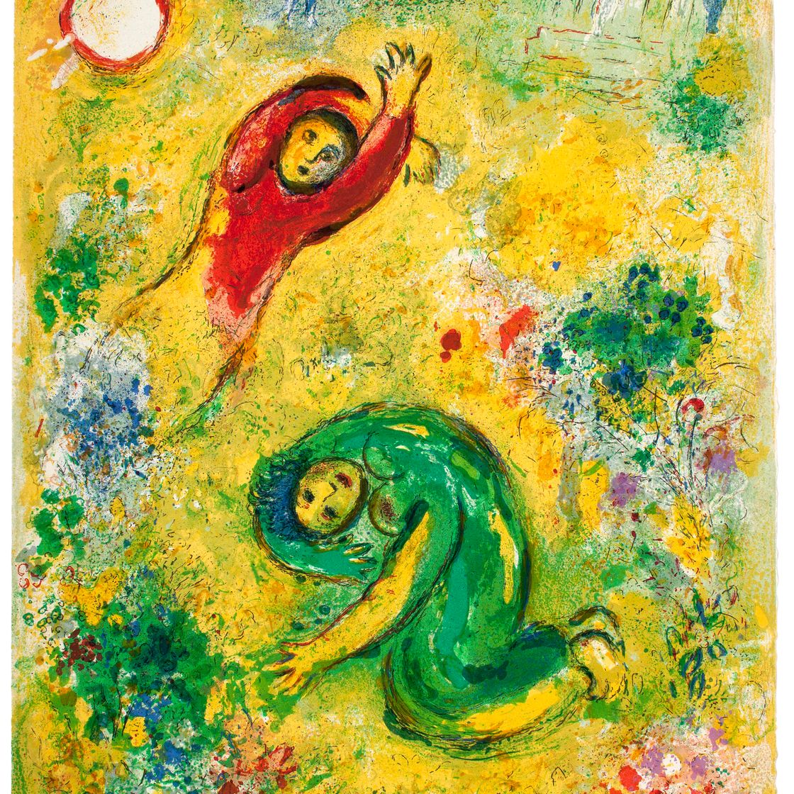 Marc Chagall — "Цветочные мешочки" из "Дафниса и Хлои"
