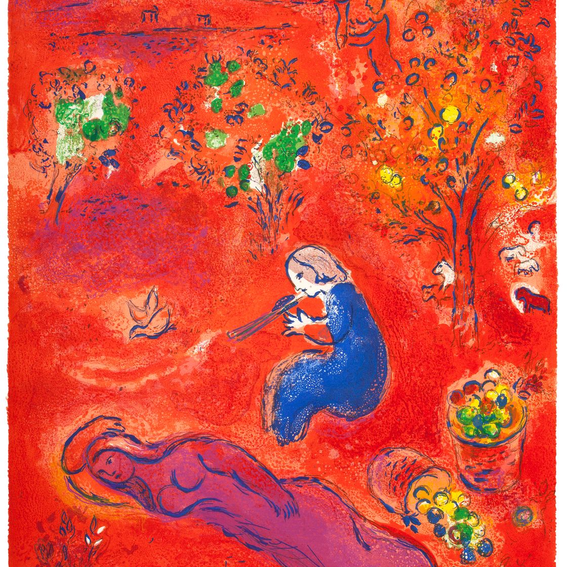 Marc Chagall — Миди "Л'Эте" из "Дафниса и Хлои"