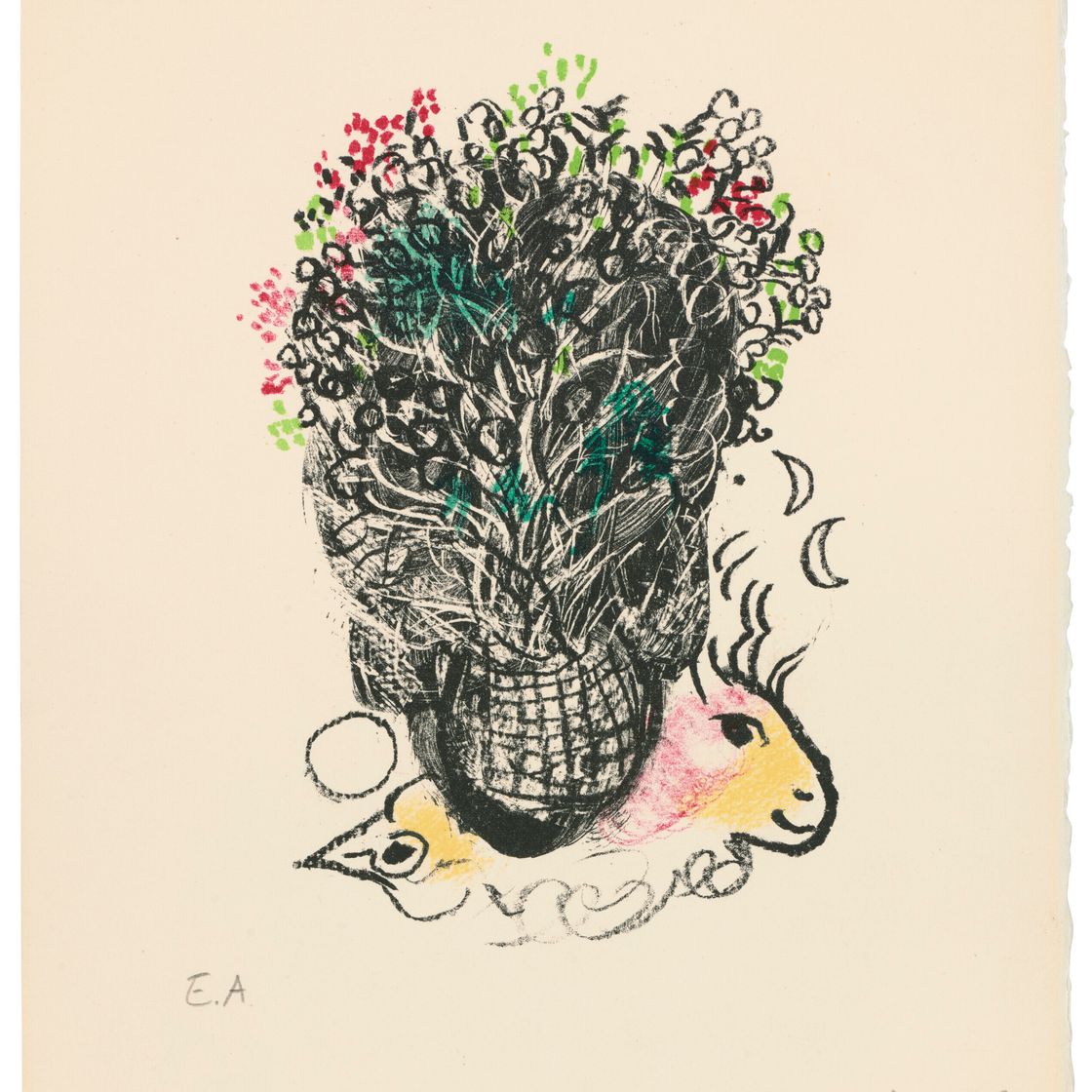 Marc Chagall — Букет цветов Фернана