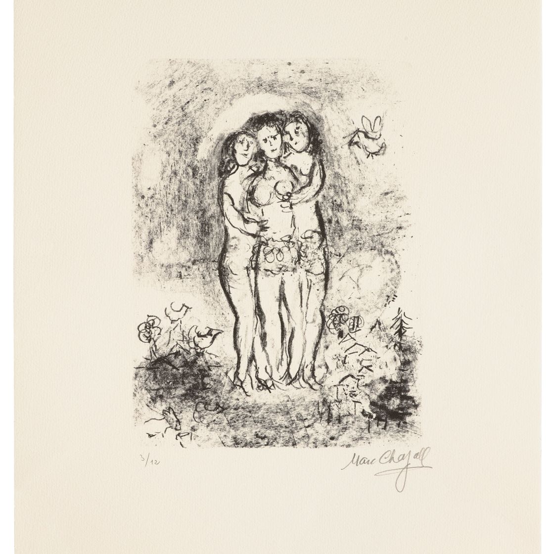 Marc Chagall — Три в одном