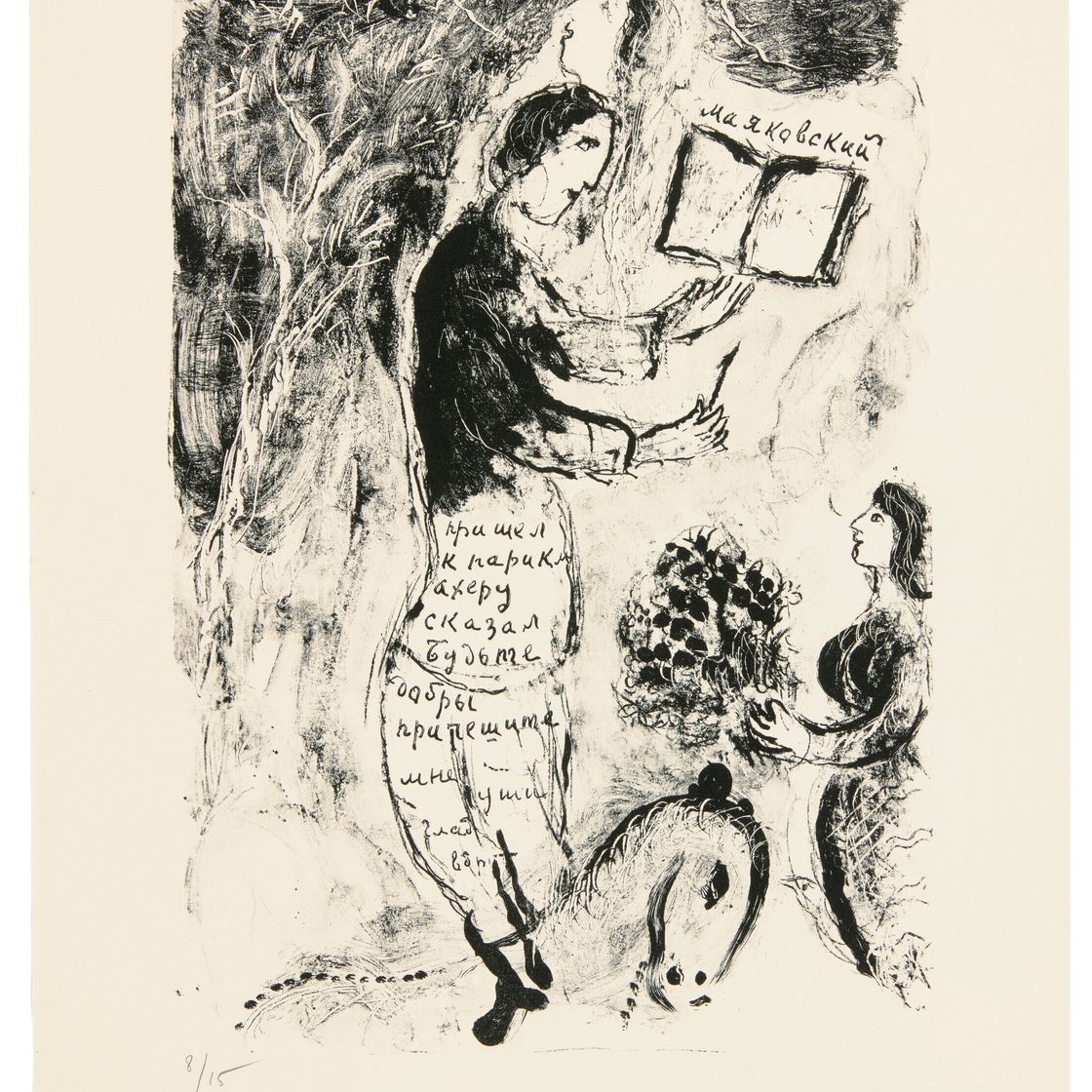 Marc Chagall — Маяковский