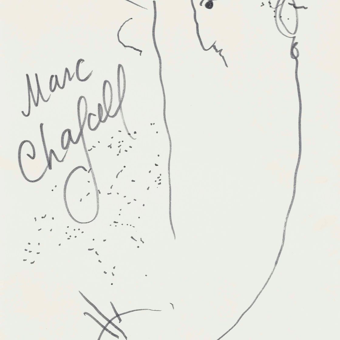 Marc Chagall — Автопортрет