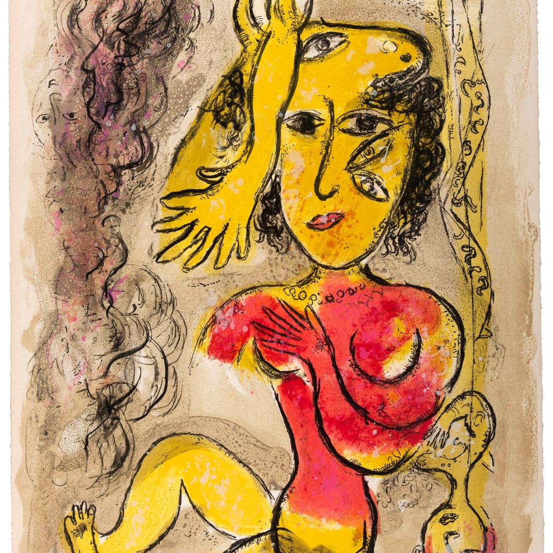 Marc Chagall — Le Cirque : одна тарелка