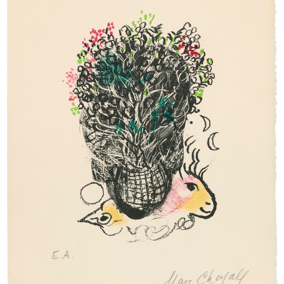 Marc Chagall — Букет цветов Фернана