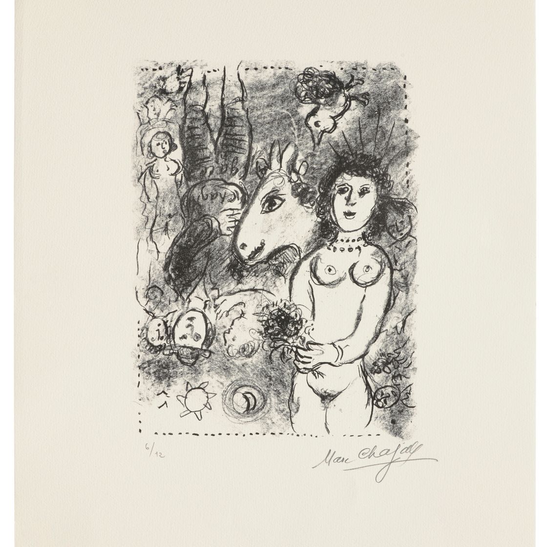 Marc Chagall — Ну и маленький букет