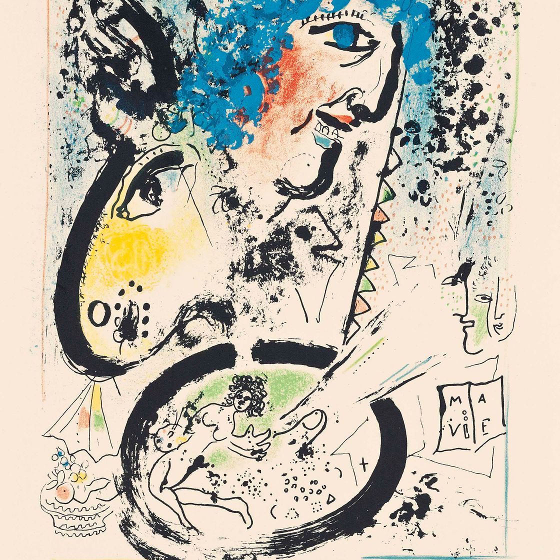 Marc Chagall — Автопортрет
