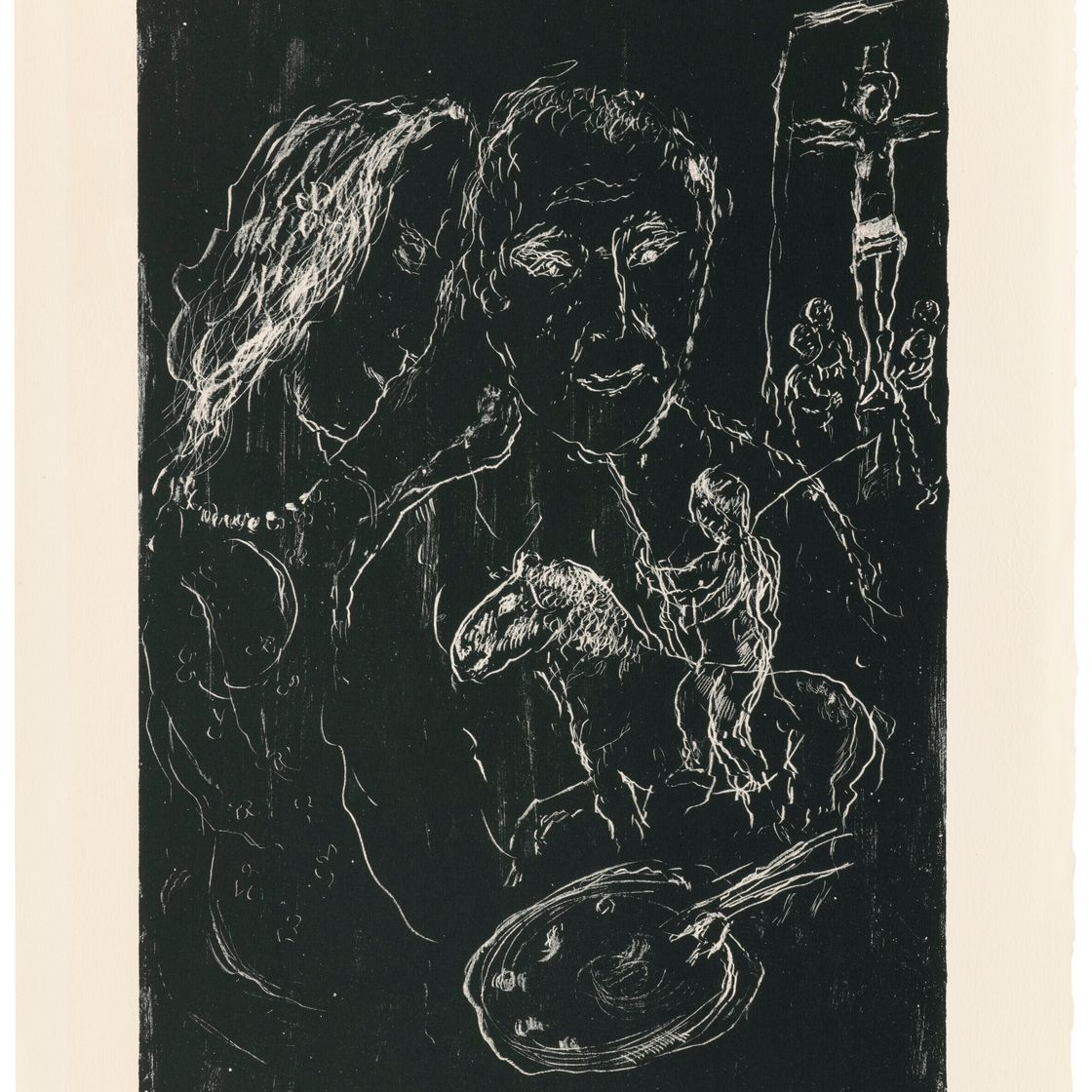 Marc Chagall — Приключение в темном лесу