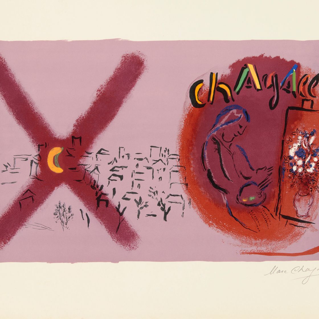Marc Chagall — Выпуск кувертюры: Литография Шагала, Том II
