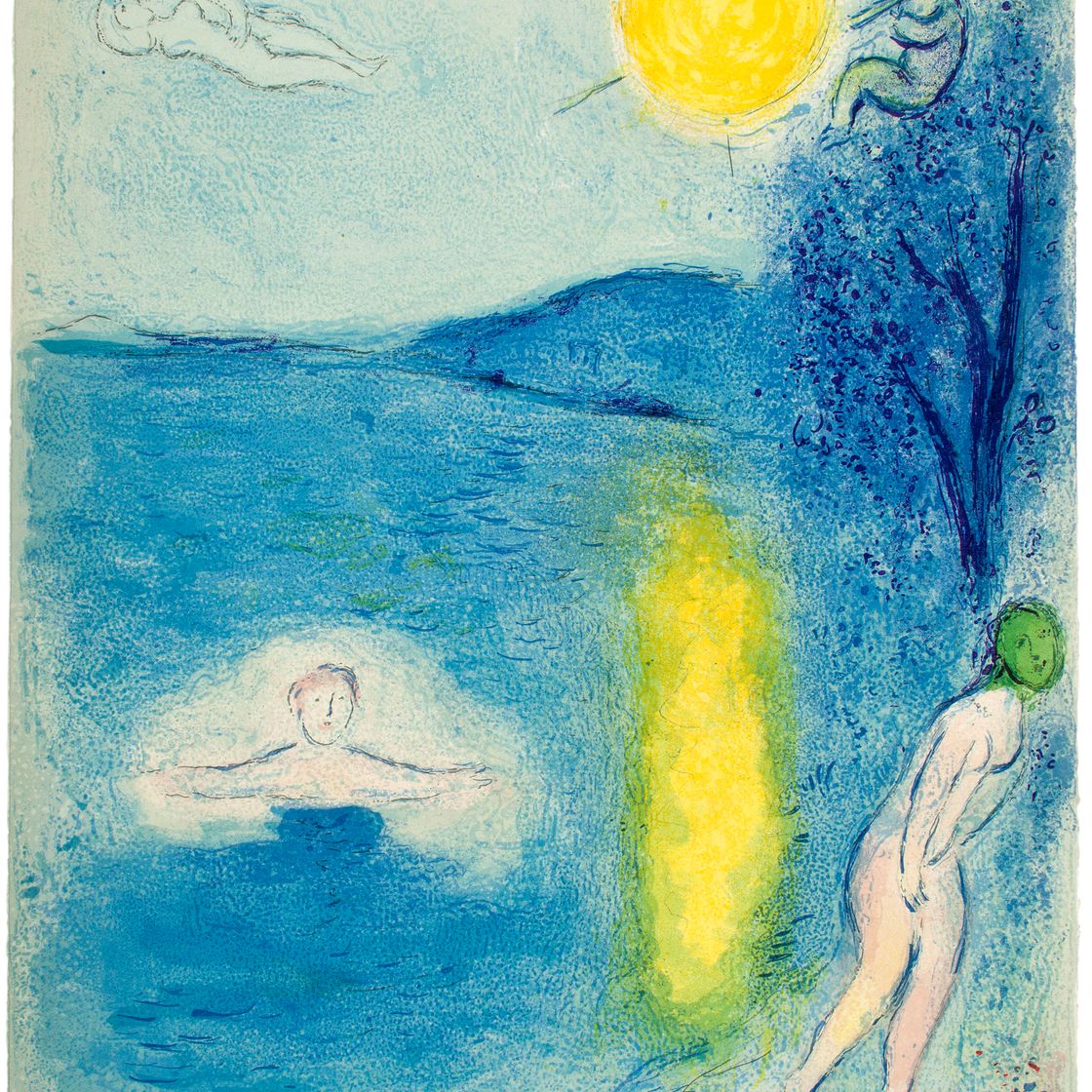 Marc Chagall — Божественный смысл, из "Дафниса и Хлои"