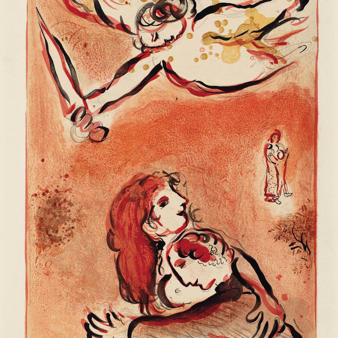 Marc Chagall — "Образ Израиля" из "Книг по Библии"