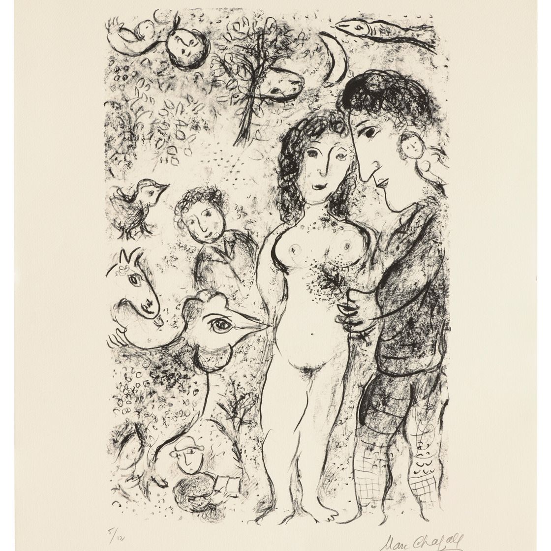Marc Chagall — Сувенир для печати