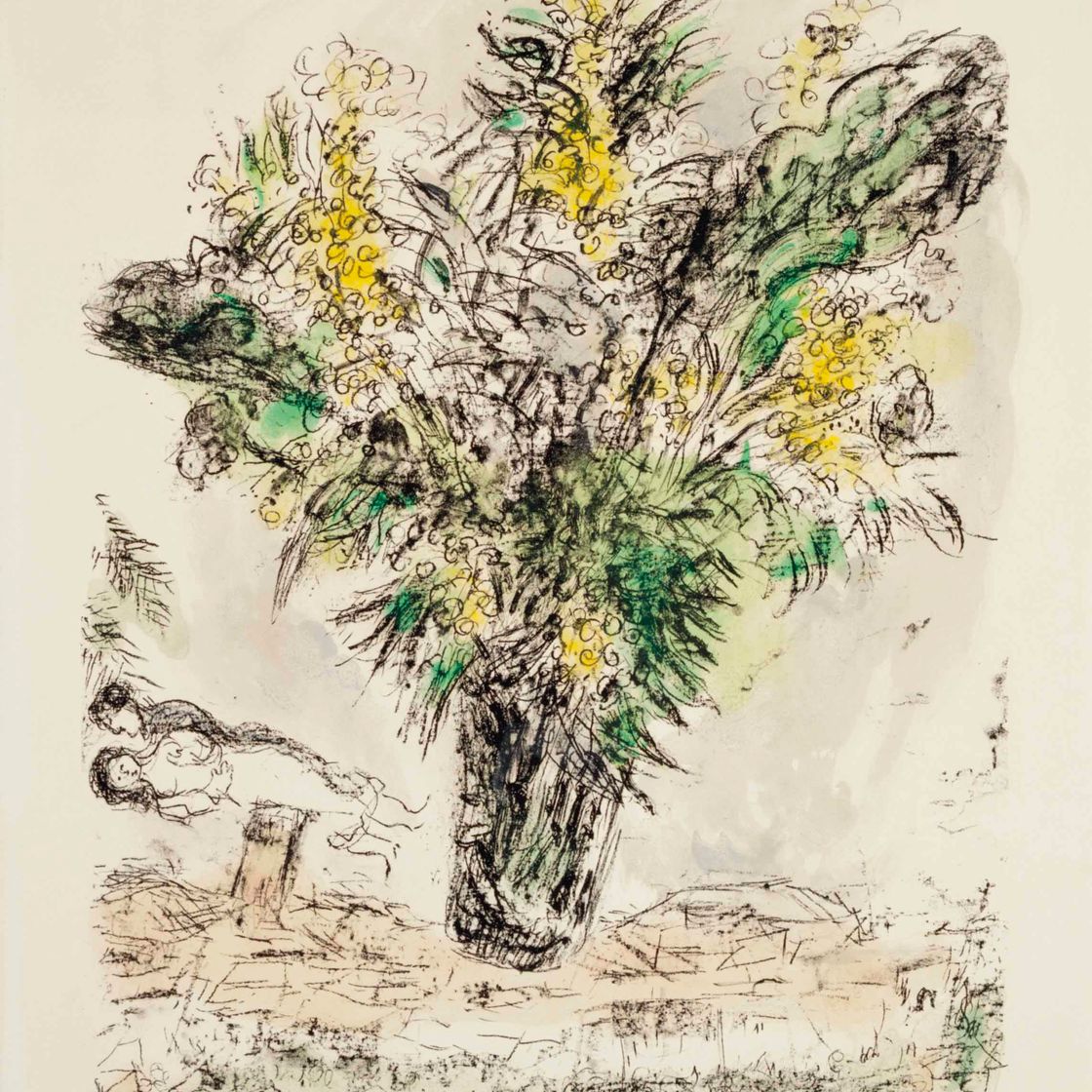 Marc Chagall — "Мимозы" (M. 544)