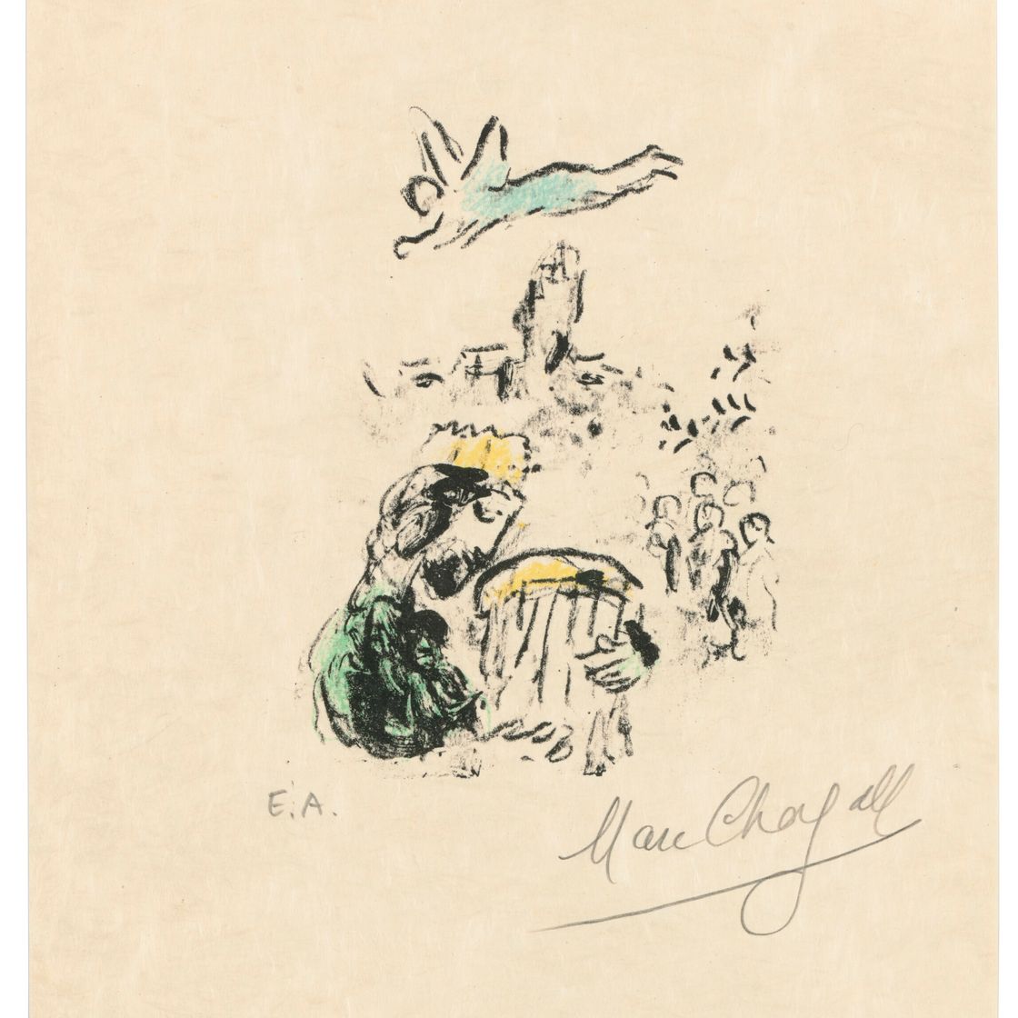 Marc Chagall — Ле Руа Дэвид