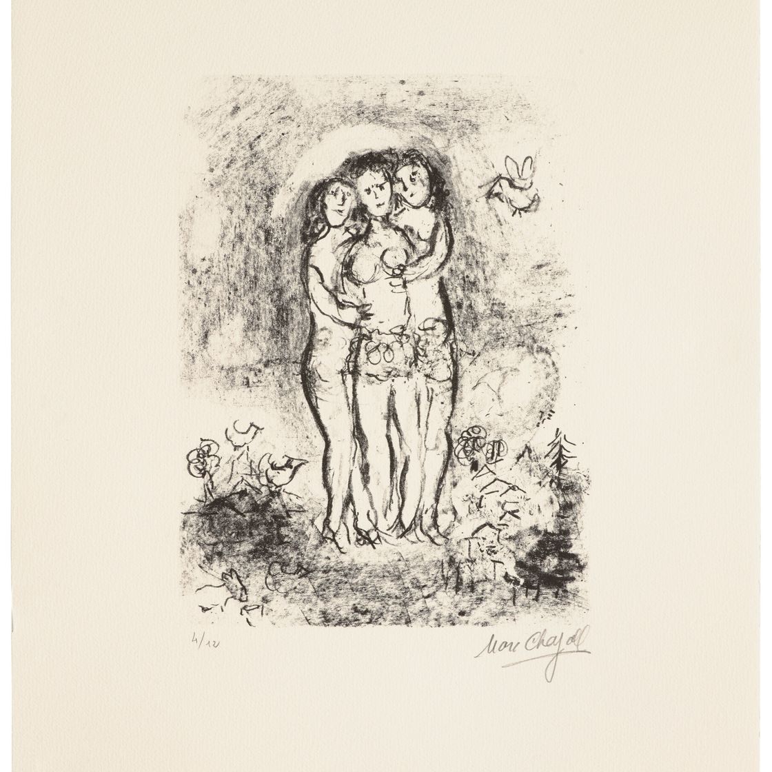 Marc Chagall — Три в одном