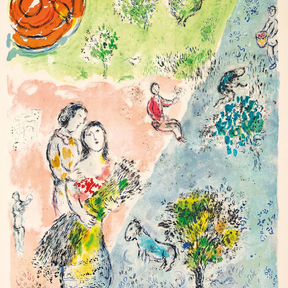 Marc Chagall — Четыре времени года