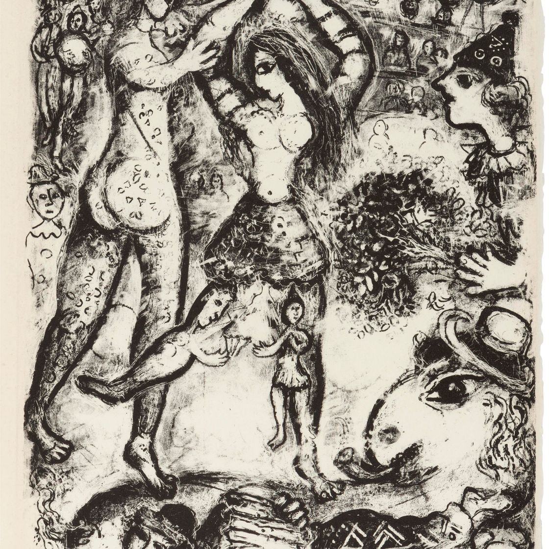 Marc Chagall — Le Cirque : одна тарелка