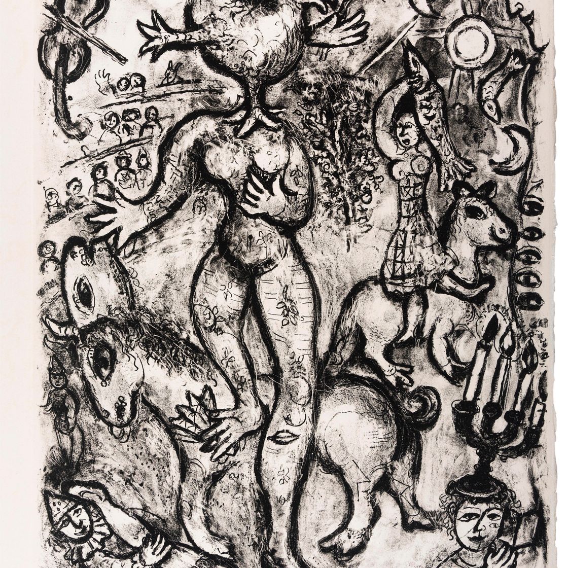 Marc Chagall — Le Cirque : одна тарелка