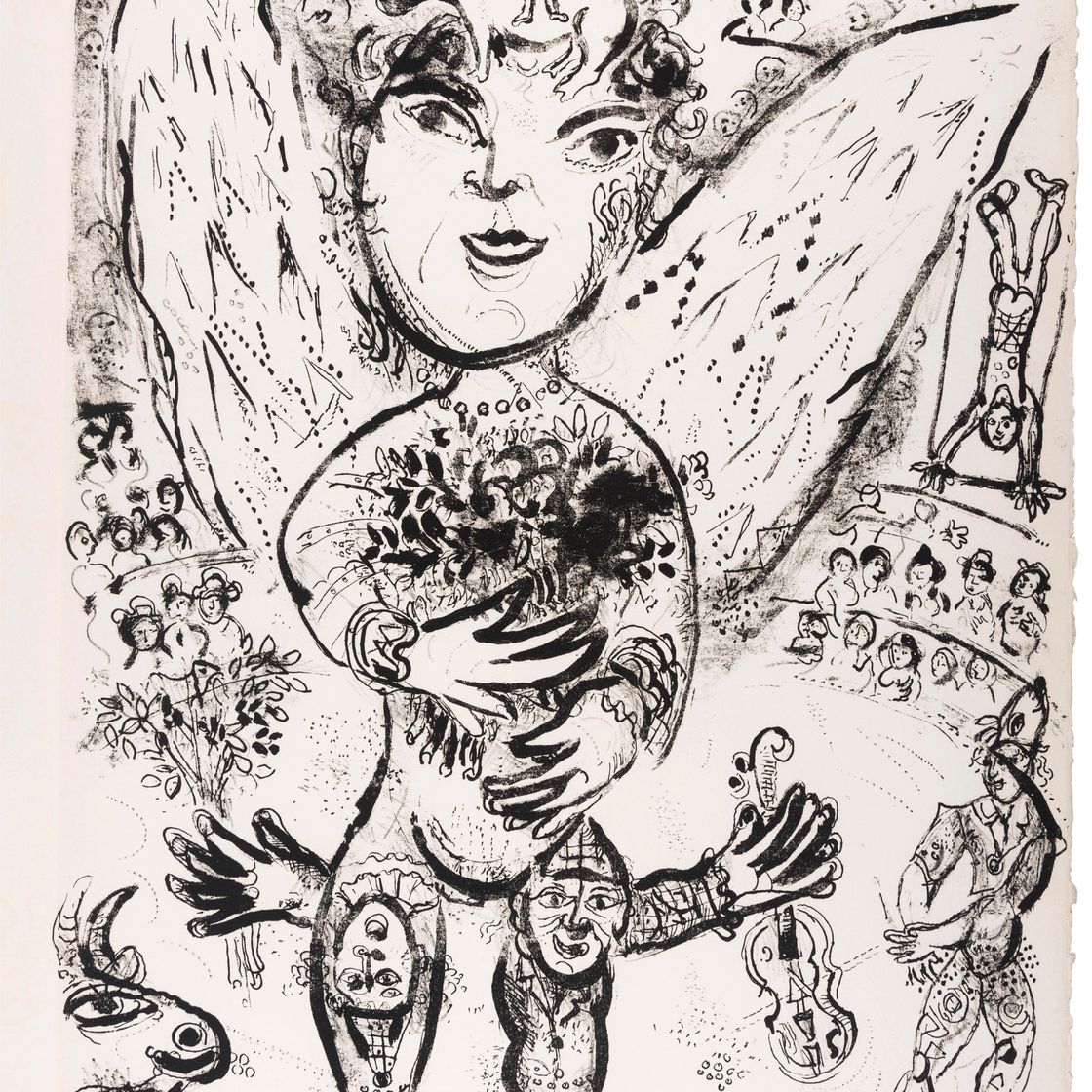 Marc Chagall — Le Cirque : одна тарелка