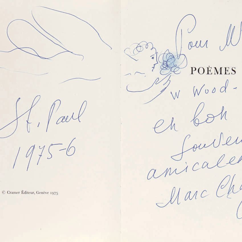 Marc Chagall — Любовь ко мне и мадам Вуд-Принц