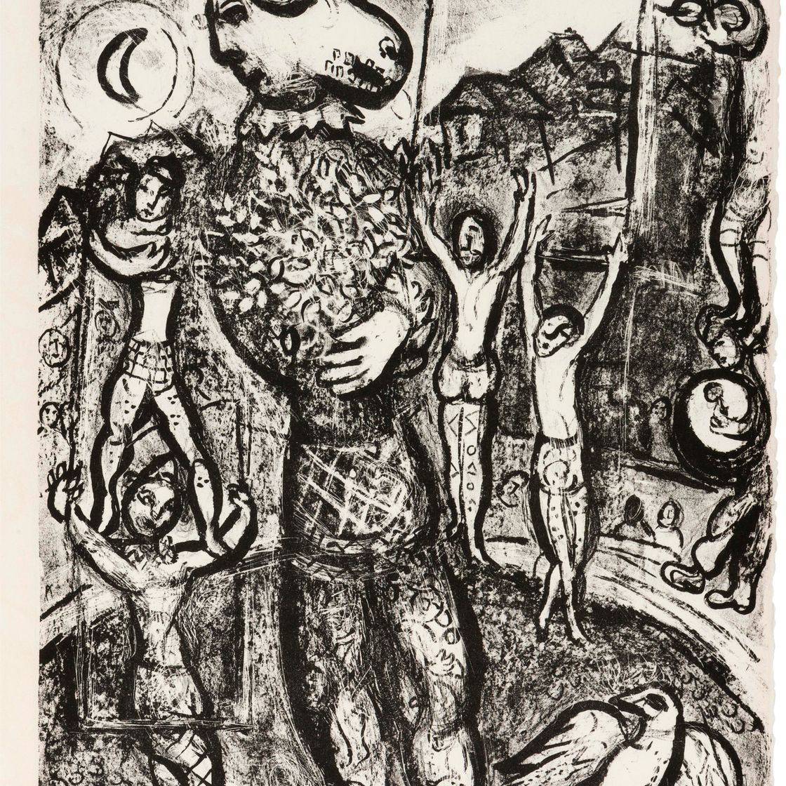 Marc Chagall — Le Cirque : одна тарелка