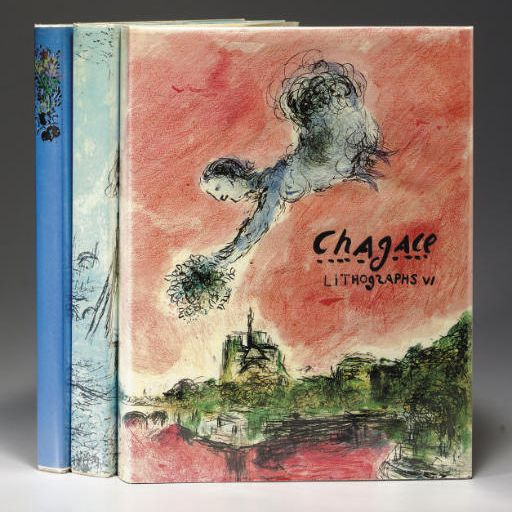 Marc Chagall — Фернан Мурло, литография Шагала. IV-VI], Монте-Карло, Андре Соре, 1969-1973 (94 книги, две из которых отсутствуют в книгах)