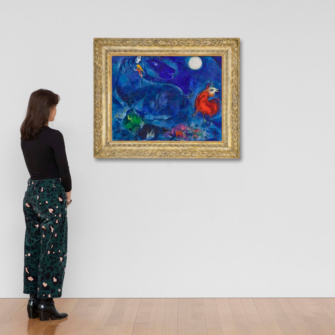 Marc Chagall — Голубой рыцарь, изображение 4