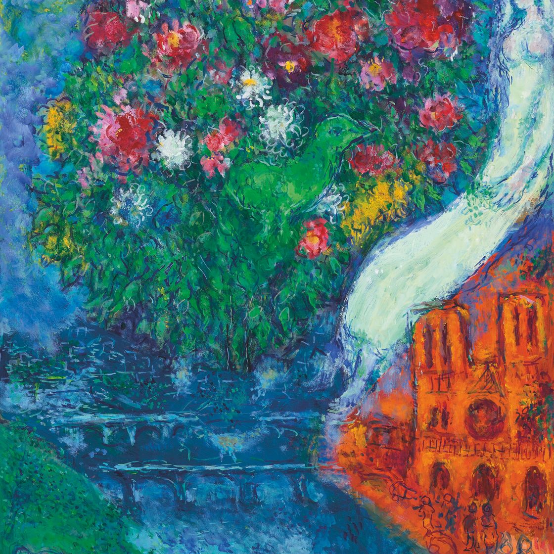 Marc Chagall — Марие и Нотр-Дам э, изображение 1