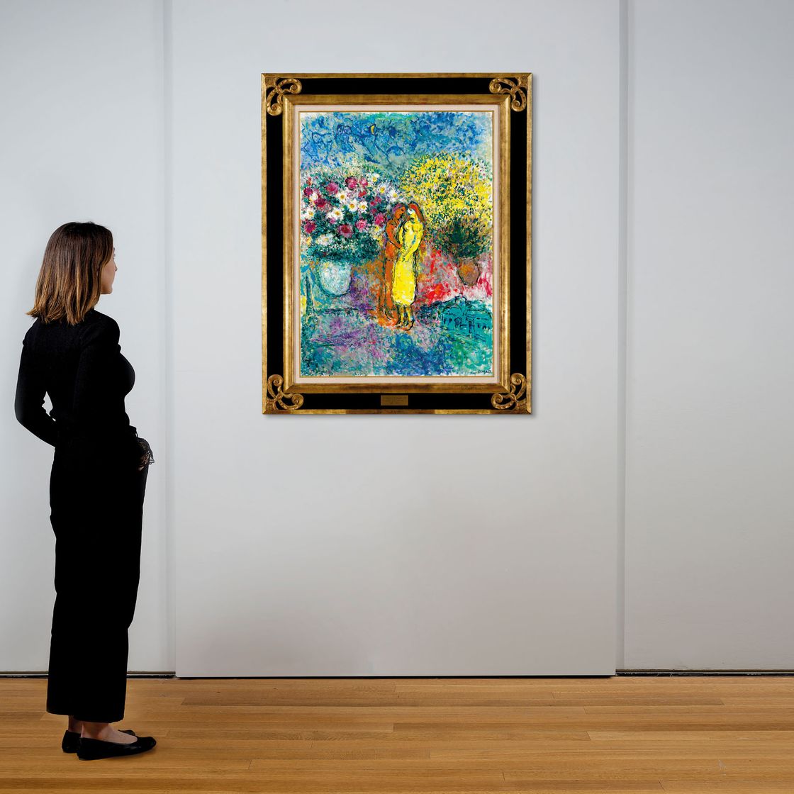Marc Chagall — Пара из двух букетов, изображение 3