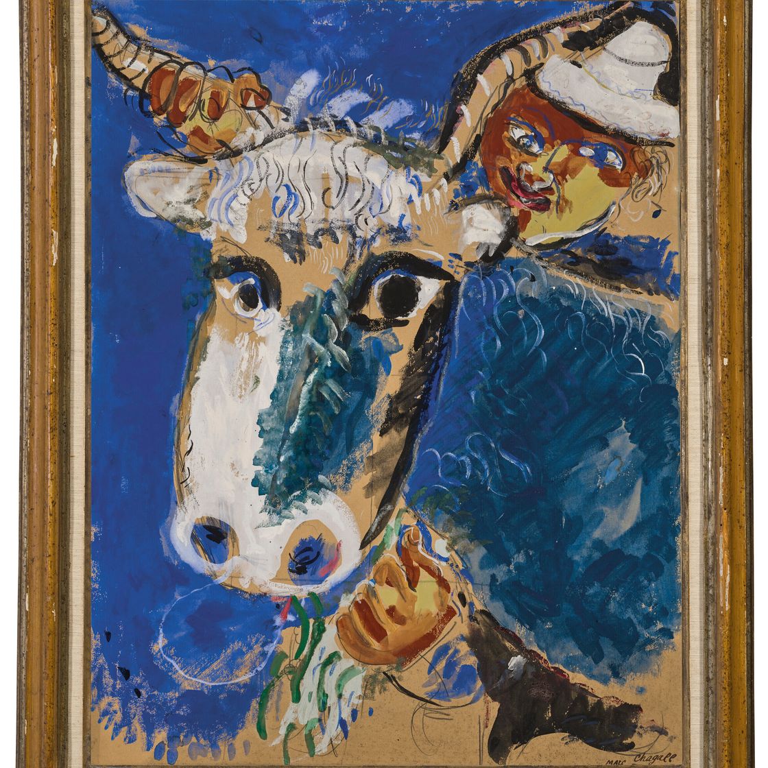 Marc Chagall — Тет-де-вач или Ла-вач, изображение 2