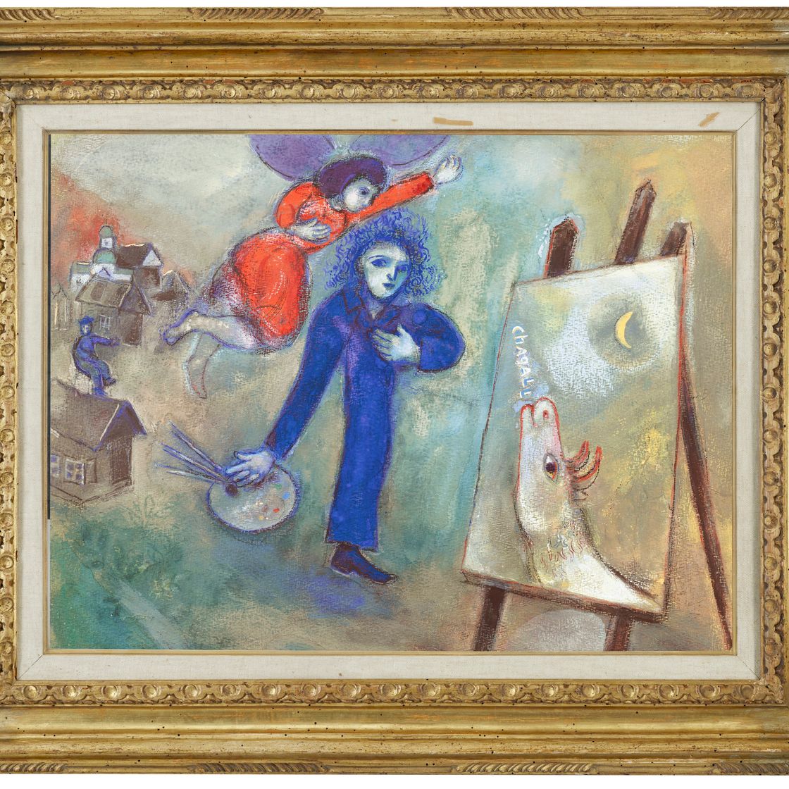 Marc Chagall — Автопортрет, изображение 2