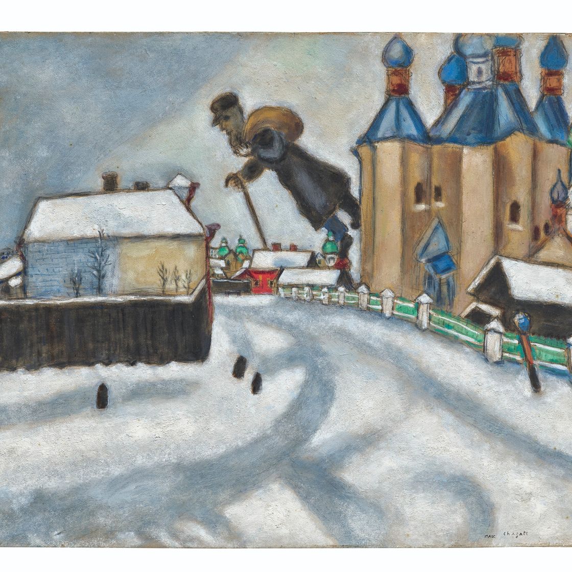 Marc Chagall — До свидания в Витебске, изображение 1