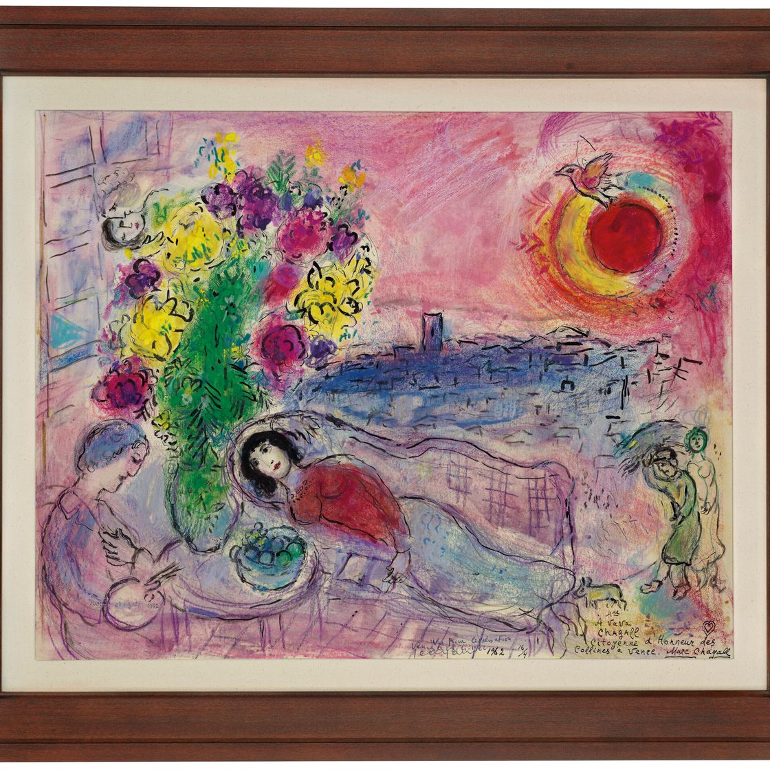 Marc Chagall — Вава Шагал, почетная гражданка Франции, изображение 2