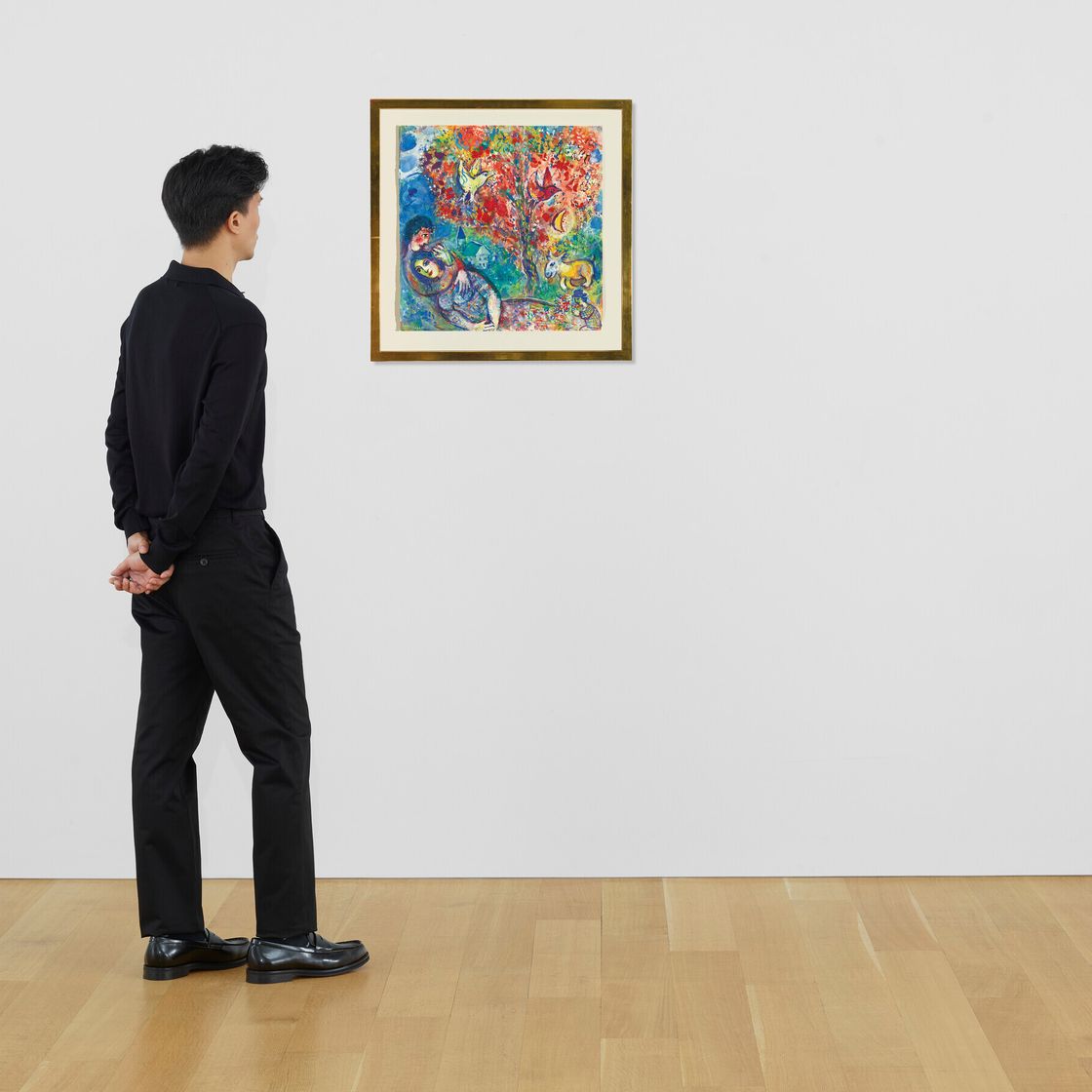 Marc Chagall — Пара, которая любит друг друга, изображение 3