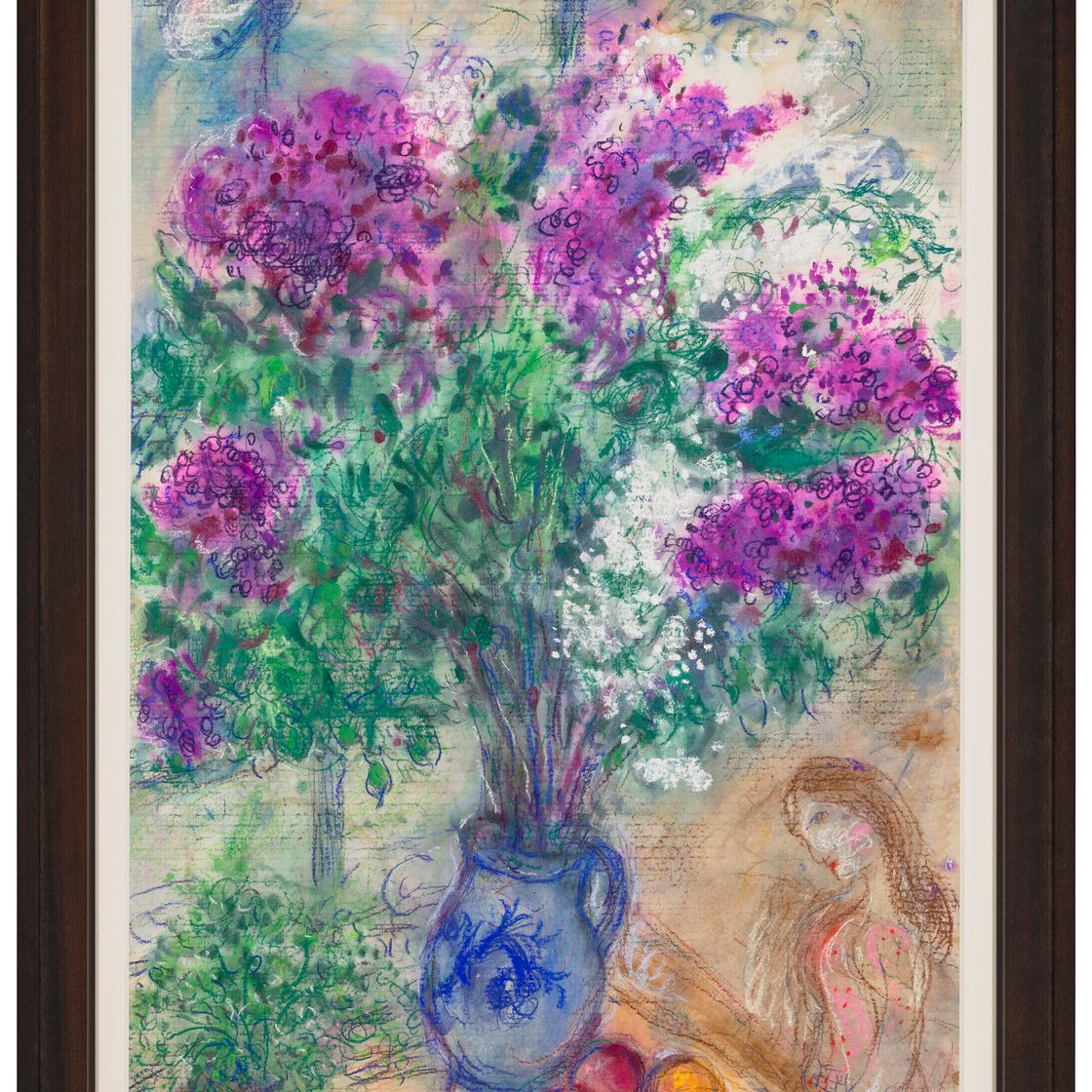 Marc Chagall — Великолепный букет лилий у самого окна, изображение 4