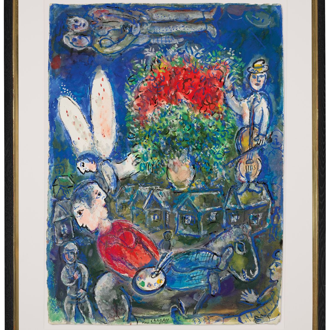 Marc Chagall — Видение мира с двойным ликом, изображение 2