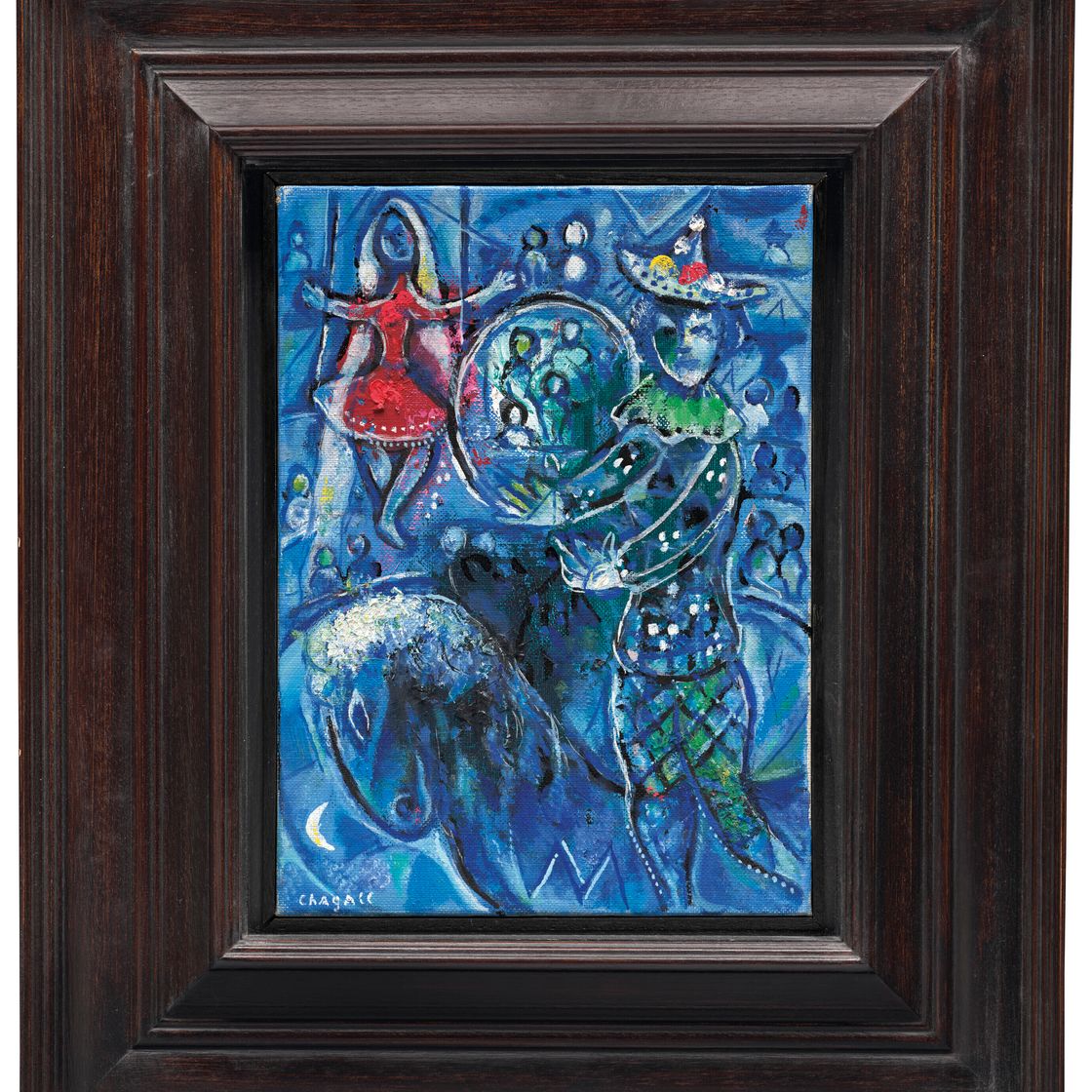 Marc Chagall — Цирк с голубым сердцем, изображение 5