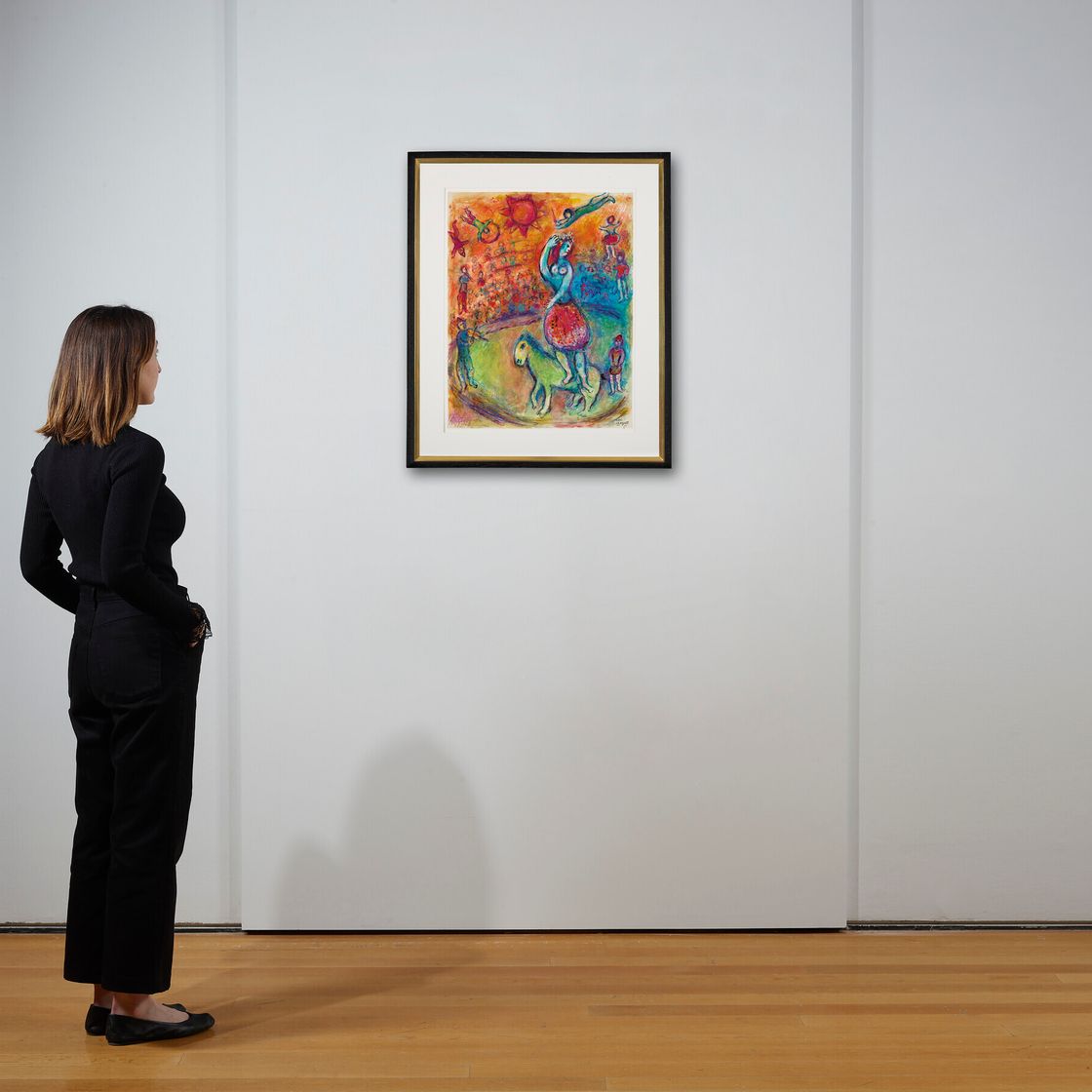 Marc Chagall — Экюи на вершине холма в цирке, изображение 4