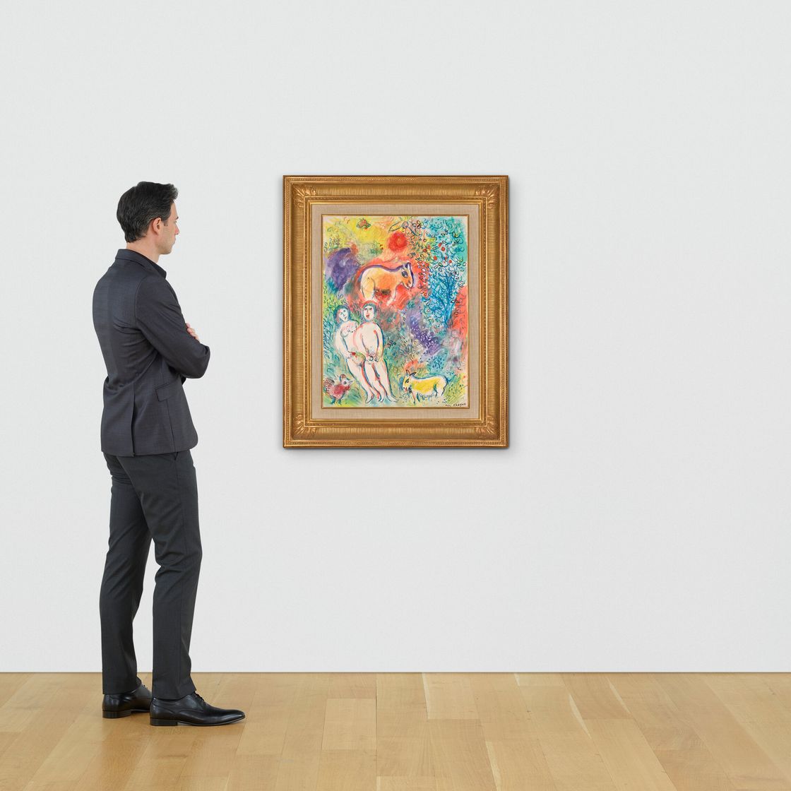 Marc Chagall — Супружеская пара и роскошное сочетание, изображение 4