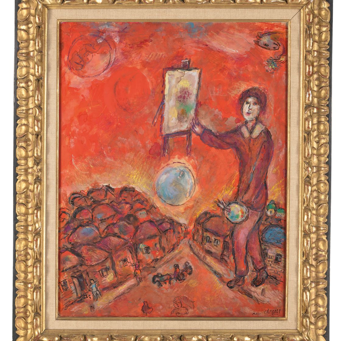 Marc Chagall — Ле Шевале, изображение 4